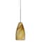 Besa Lighting Karli Cord Pendant, Honey, Bronze Finish, 1x50W Halogen 1XT-7198HN-BR - alternate 1